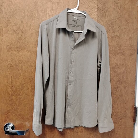 Projek Raw Tan Long Sleeve Knit Shirt - Picture 2 of 3